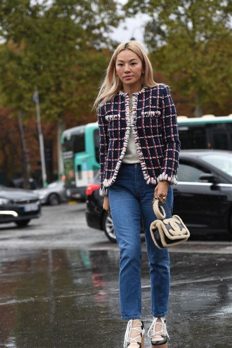 chanel street style 2017|chanel inspired looks.